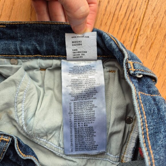 Diesel Tapered Jeans 2006 D-Fining Men's 33 - Picture 13 of 15